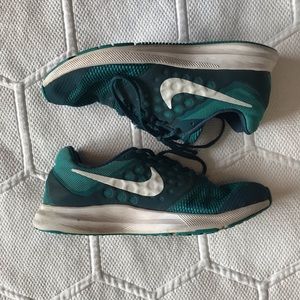 Girls Teal Nike Runners